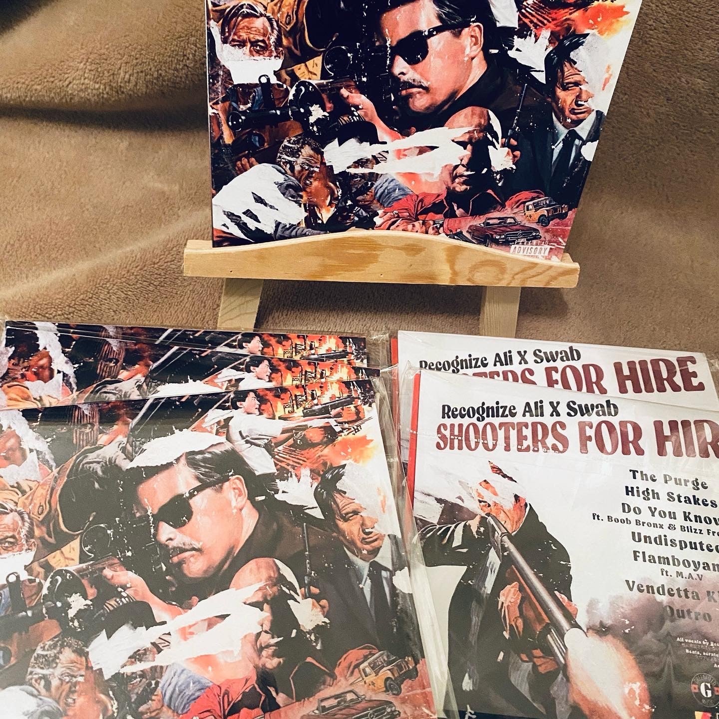 Recognize Ali x Swab - Shooter For Hire EP (CDs)