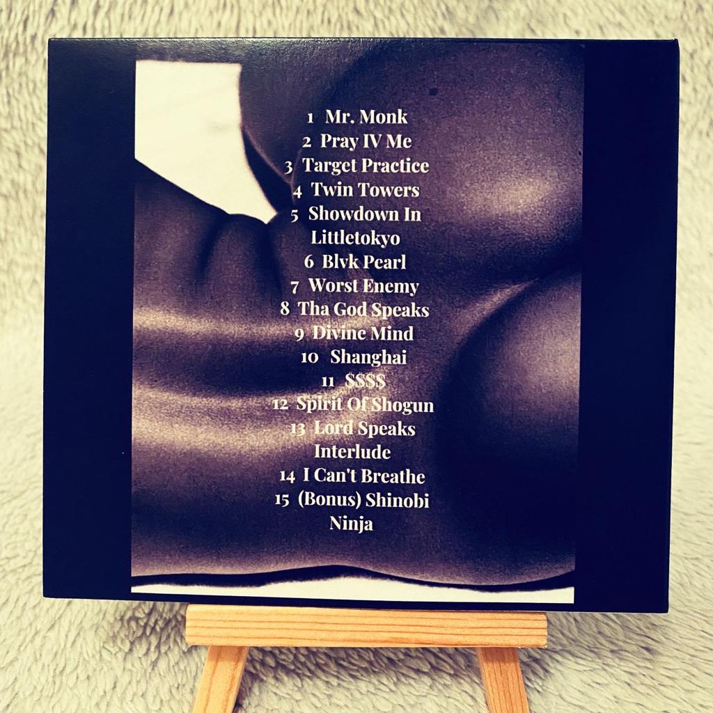 Camoflauge Monk x Tha God Fahim – BLVK PEARL (Julia Lang Edition) – (CDs)