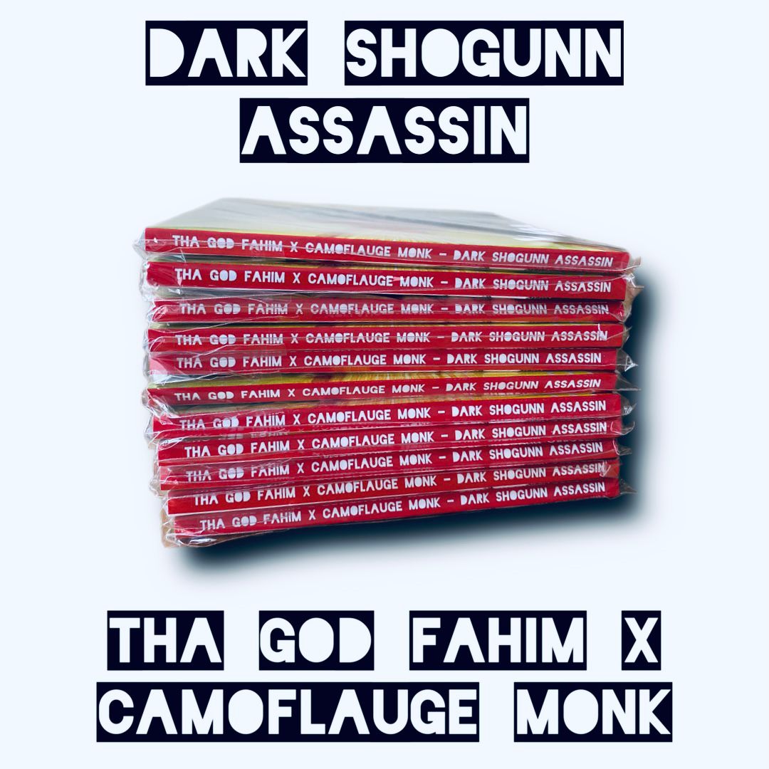 Tha God Fahim x Camoflauge Monk – Dark Shogunn Assassin (CDs)