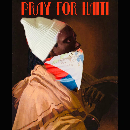为海地祈祷印刷品